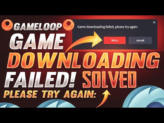 Gameloop Game Downloading Failed Please Try Again 2023 | How To Fix | Emulator Pubg Mobile - HUNZER