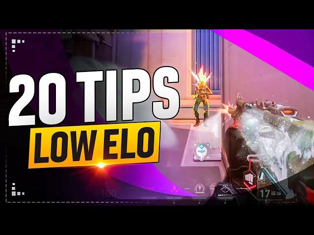 20 Low Elo Tips to Climb FAST! (NO BS)