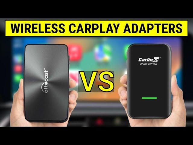 Ottocast vs CarlinKit Review - Which is the Best Wireless Apple CarPlay / Android Auto Adapter?