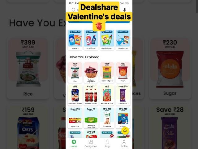 Dealshare Valentine's deals loot for lover's  #freesample  #valentinesday