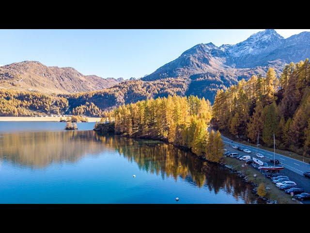 Engadin Switzerland on a Budget: Silsersee Fall – Most beautiful Autumn Hike