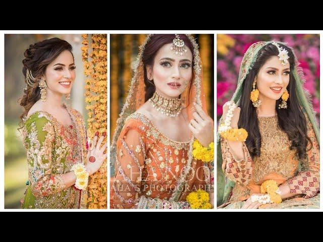 Pakistani Mehndi Bridal Pic || Pari Ahmad