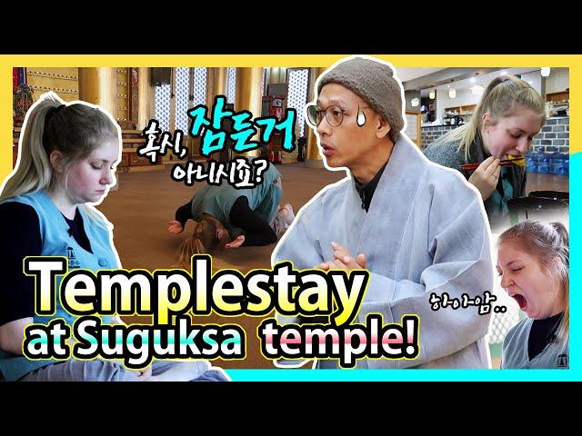 Templestay at Suguksa temple!