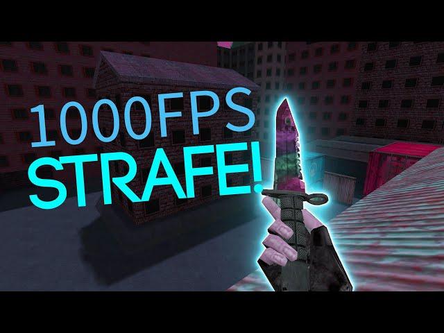 CS 1.6 1000FPS STRAFE