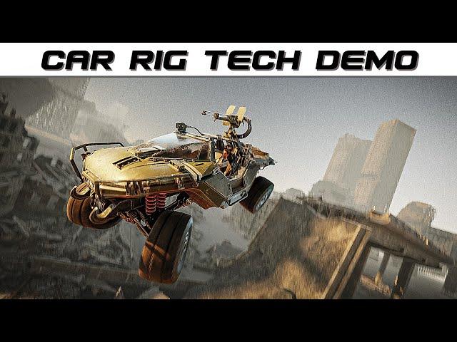 Car Rig Tech Demo - "Launch Control" // 3D BLENDER SHORT FILM