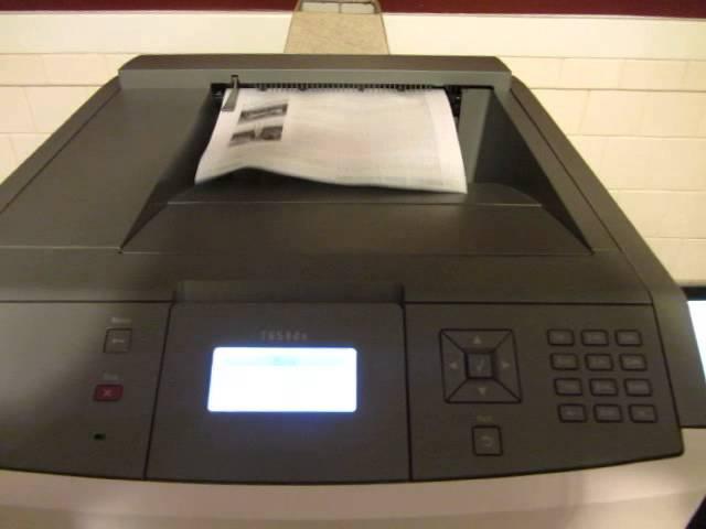 Lexmark T654dn Demo