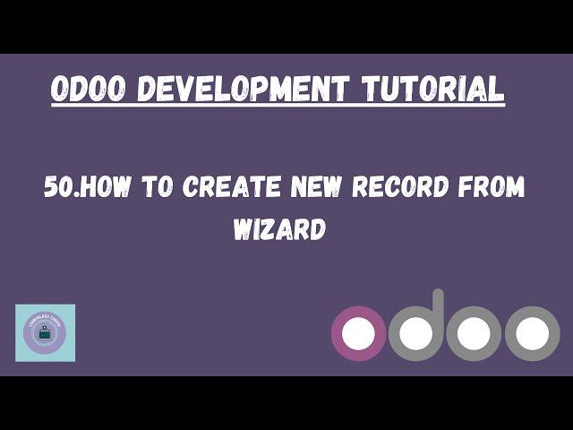 How to create new record from wizard in Odoo | Odoo Tutorial in Hindi | Learnology Coding