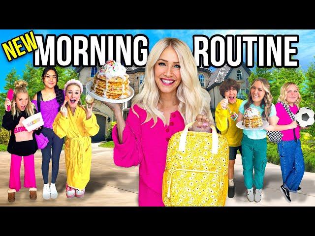 *NEW* SCHOOL MORNiNG ROUTiNE w/10 KiDS! 