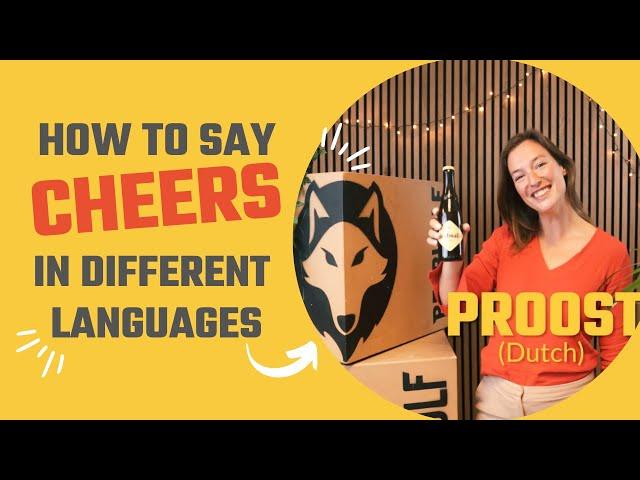 How to say Cheers in different languages with the Beerwulf Pack