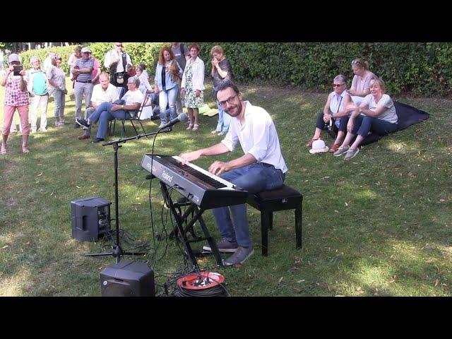 Marius Labsch - Boogie Woogie / Pianist am Königsteich / Moritzberg Hildesheim ( 17.7.2022 ) Teil 1