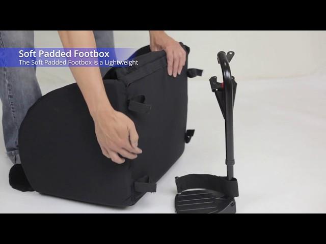 Soft Padded Footbox Wheelchair Accessories - How to Install