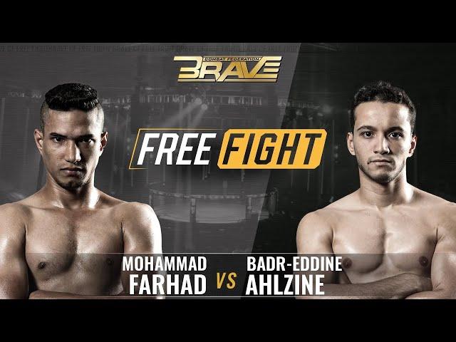 FREE MMA Fight | Mohd  Farhad vs Badreddine | BRAVE CF 1 @bravemmaf