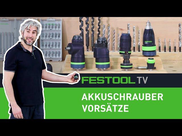 Akkuschrauber Vorsätze (Festool TV Folge 261)