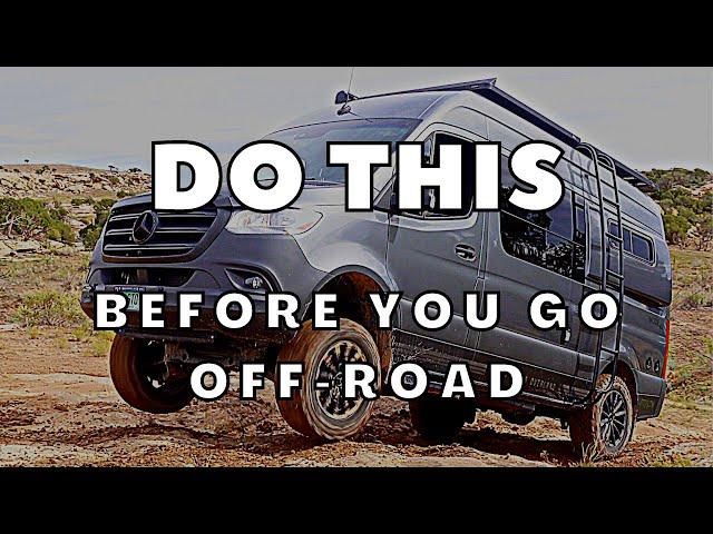 DO THIS Before Going OFF ROAD | How to do a Pre-Trip Van Inspection