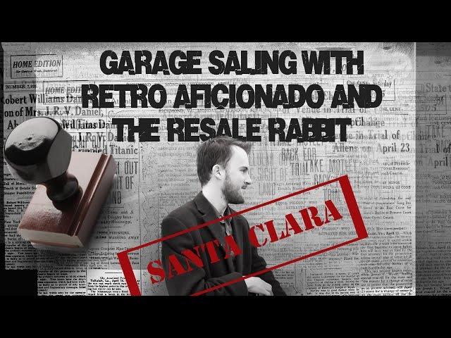 Garage Saling with Retro Aficionado and The Resale Rabbit