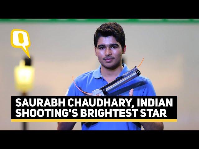 Saurabh Chaudhary, Indian Shooting's Brightest Star at Tokyo Olympics | The Quint