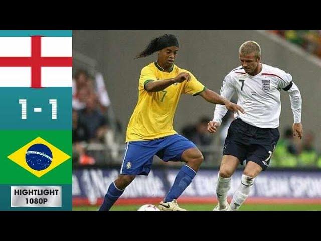 David Beckham will never forget this performance by Kaka, Ronaldinho (England 1 x 1 Brazil 2007)