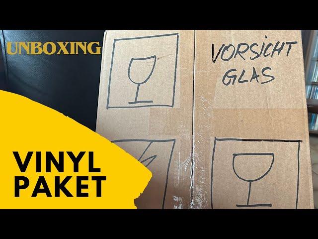 Unboxing Vinyl Paket  von @petervinylwurm auspacken mit @soundingrooves