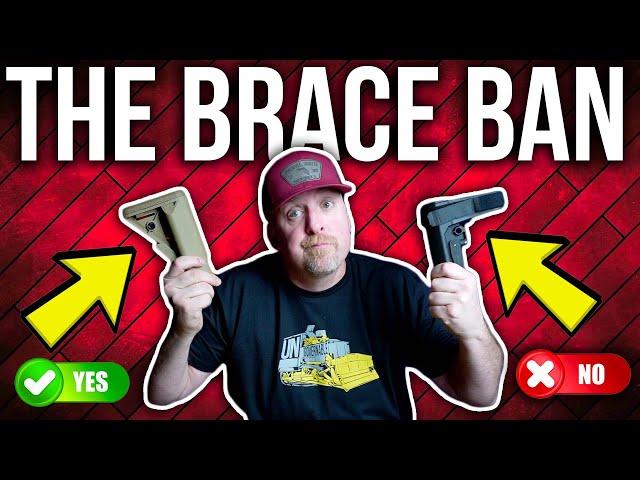 ATF PISTOL BRACE BAN ... What YOU need to know