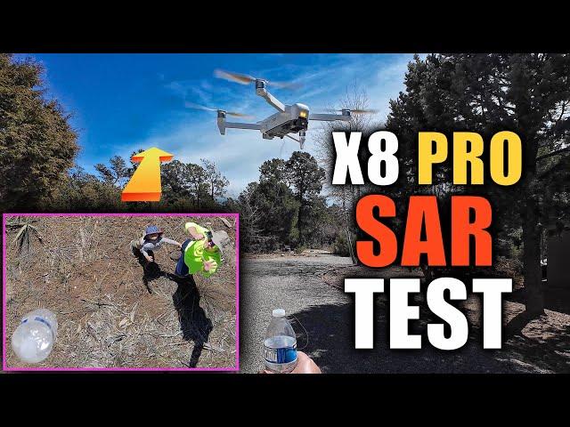 Fimi X8 Pro SAR - Boys Lost in Woods - Drone Search & Rescue