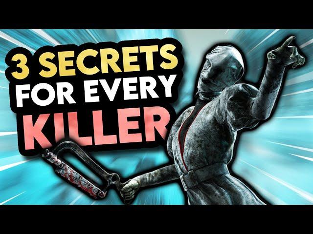 3 SECRETS for Every Killer - Dead by Daylight