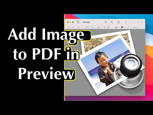 How to Add Image to PDF in Preview on Mac | Add Signature to PDF in Preview
