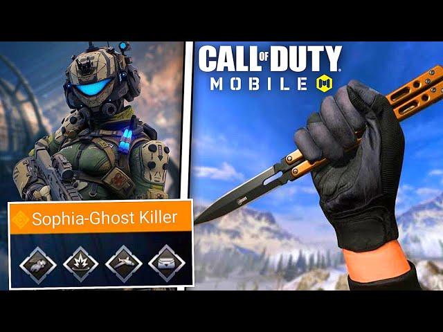 Season 8 Leaks! Legendary Sophia, Butterfly Knife, BP Gun & More! Call Of Duty Mobile!