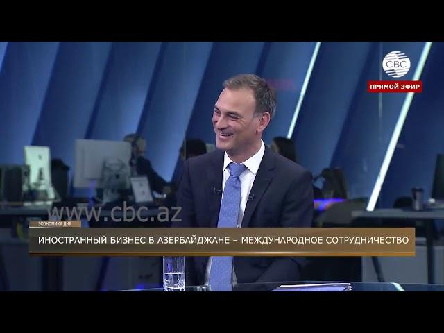 Discussion with AHK Azerbaijan at CBC TV Azerbaijan 23.02.2021