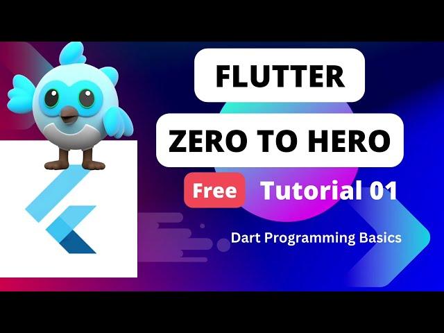 Mastering Dart Programming Basics for Flutter Development #dartprogramming  #flutterdevelopment #001