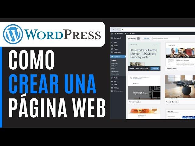 Como Crear un Sitio Web con Wordpress Gratis | Tutorial Completo