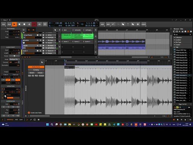 Tips & Tricks Потрясающие возможности работы с сэмплами в Bitwig Studio с помощью операторов