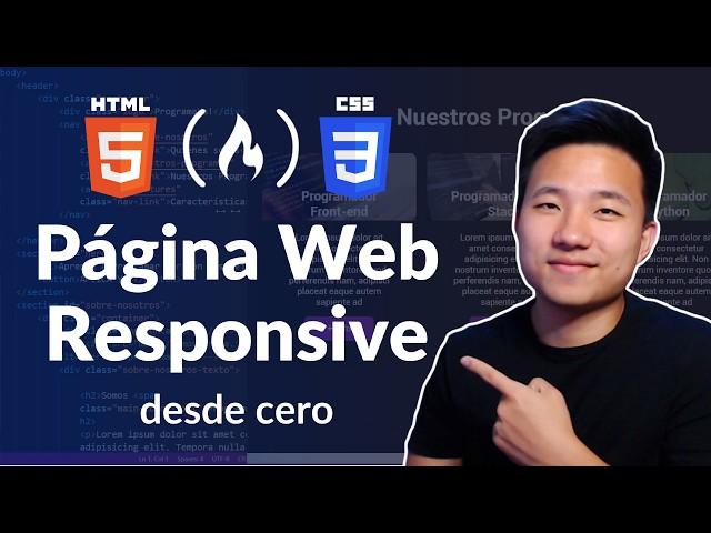 Crea una Página Web Responsive con HTML y CSS