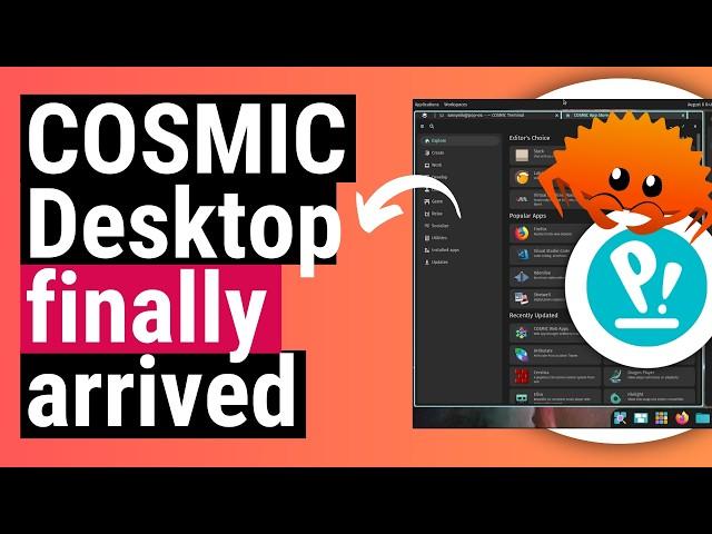 Pop!_OS Cosmic Desktop: ALPHA Release & In Depth Review