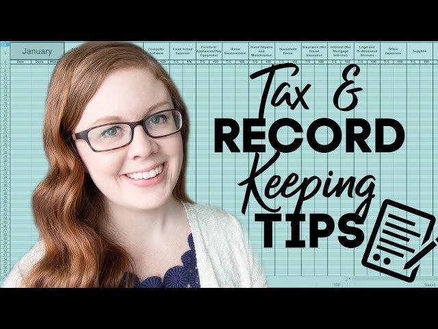 I HATE RECORD KEEPING!  Simple and EASY Ways to Keep Up with Taxes and Record Keeping