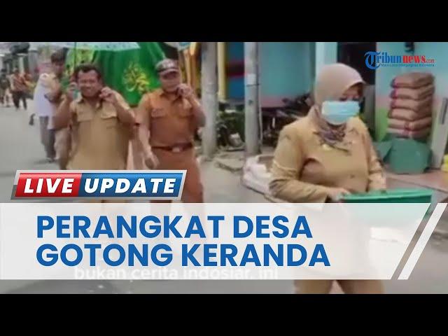 Kisah Pilu di Balik Viral Video Perangkat Desa Gotong Keranda Jenazah Makamkan Warga yang Meninggal