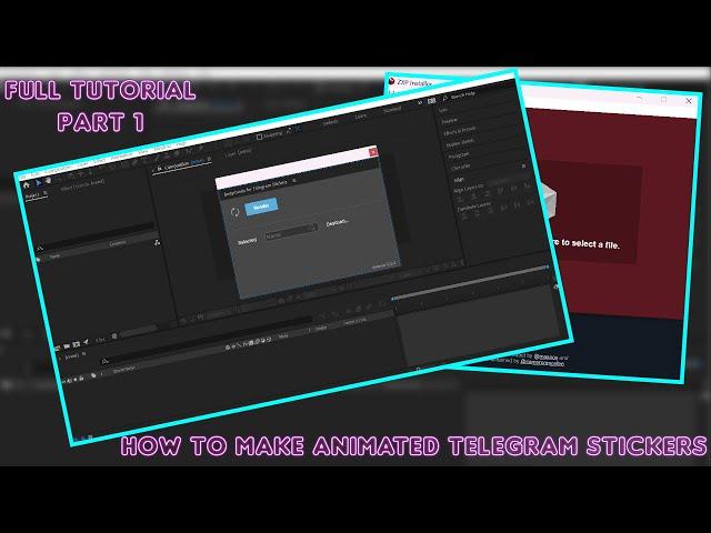 Tutorial Membuat Stiker Animasi Telegram, How To Make Animated Telegram Sticker #1