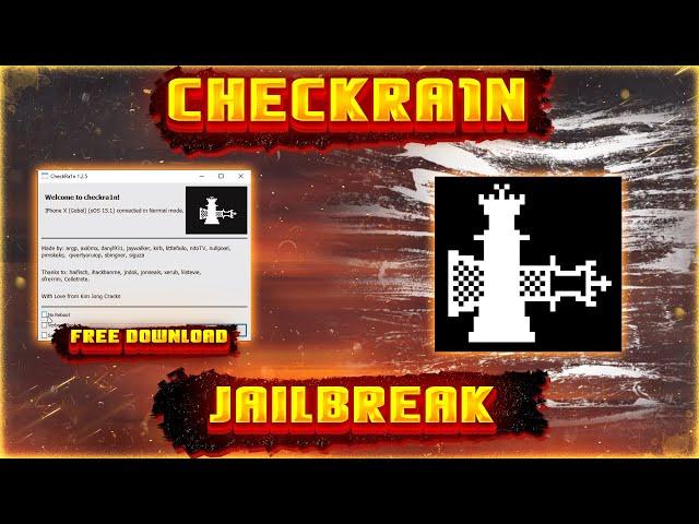 Checkra1n Windows ios 15+ | Jailbreak and bypassing icloud | PC 2022