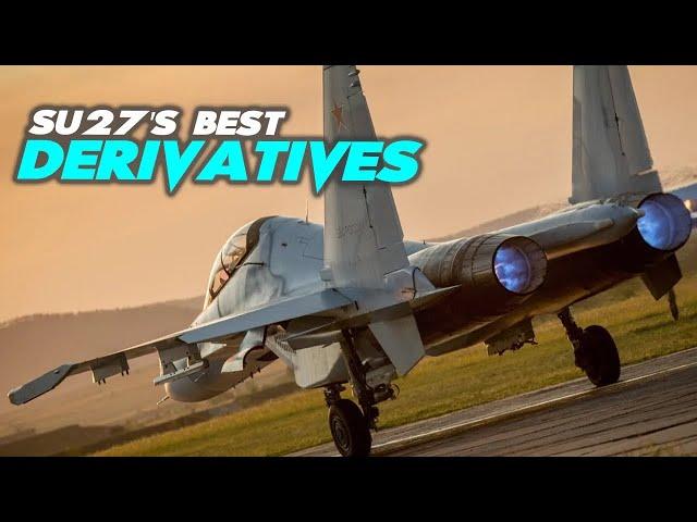 Russian SU-27 Flanker's Best Derivatives in the World