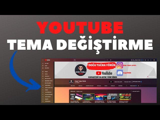  YOUTUBE ARKA PLAN DEĞİŞTİRME ! YOUTUBE ANASAYFA NASIL DEĞİŞTİRİLİR ? | Stylish