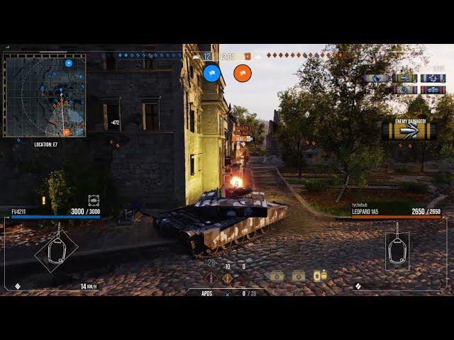 WOT CONSOLE PS4 / FV4211 / Modern Armor / Gameplay