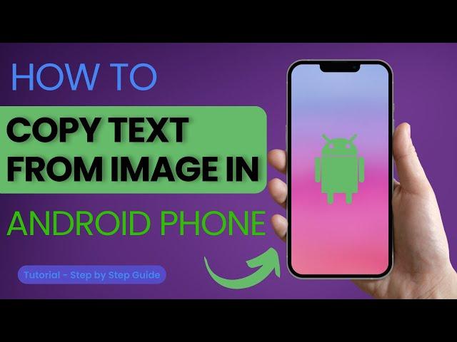 How to Copy Text From Image in Android?