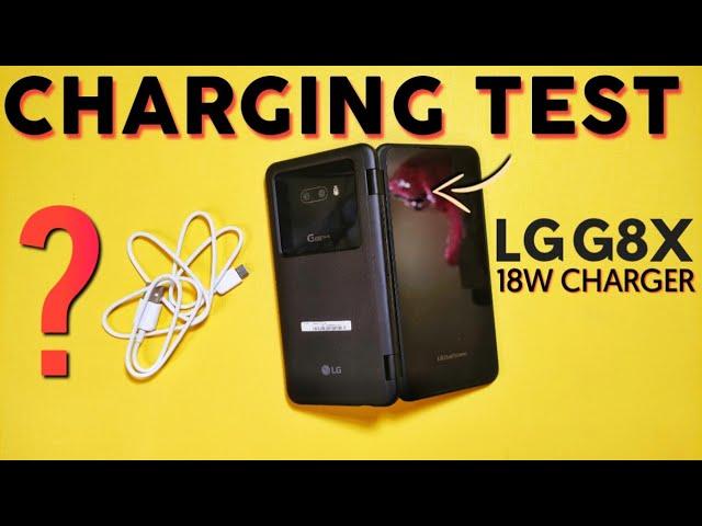 LG G8X Charging Test  18W Fast Charging Test 