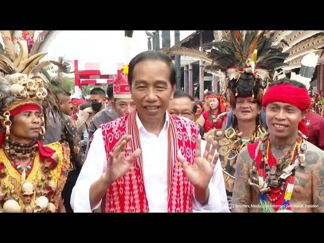 Keterangan Pers Presiden Jokowi di Pontianak, Selasa (29/11/2022).
