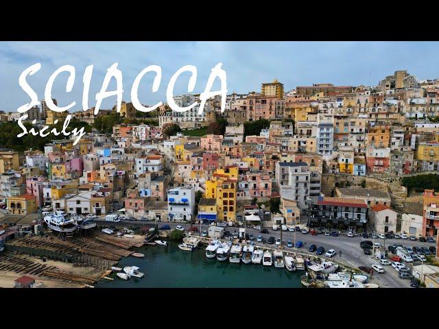 What to visit in Sicily: Sciacca: A Breathtaking Aerial Journey through Sicily's Hidden Gem