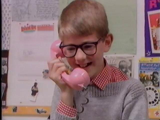 Me on Roland Rat The Series, BBC 1986