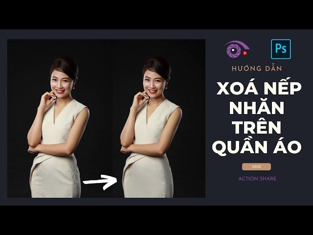 Xóa Nếp nhăn Trên Quần áo bằng Photoshop | Lavender Channel