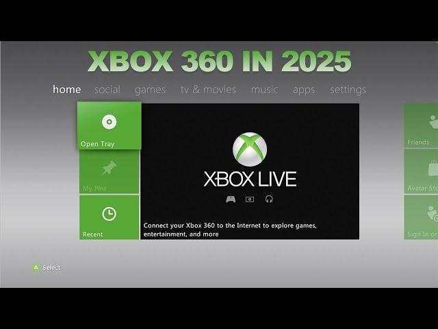 Playing The Xbox 360 in 2025