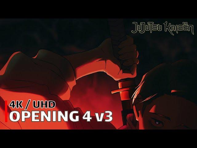 Jujutsu Kaisen - Opening 4 v3 【SPECIALZ】 4K / UHD Self made Creditless | CC