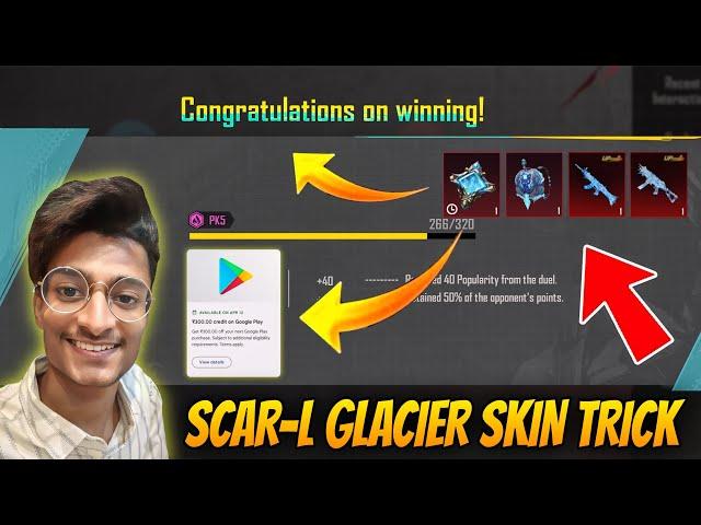 GLACIER BAG SKIN CRATE OPENING IN BGMI & PUBG MOBILE - SCAR-L GLACIER & UMP GLACIER LEKAS IS HERE