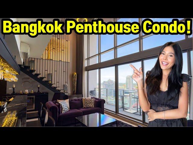 Best Location!!! Bangkok Ekkamai Condo Penthouse Duplex Unit next to Sukhumvit Main Load